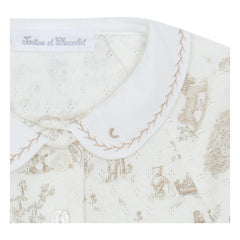 Tartine et Chocolat - Claudine Collar Pajamas Toys | Ecru