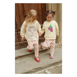 Konges Sløjd - Loupy Match Organic Cotton Sweatshirt | Cream