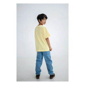 Repose AMS - Art T-Shirt Organic Cotton | Light Yellow