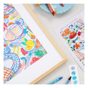 La Petite Épicerie - Numbered Pastel Set - Comme un Dimanche