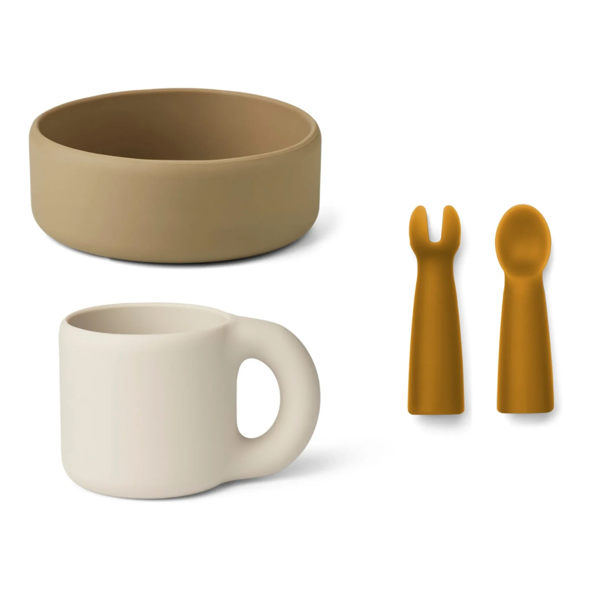 Liewood - Lise Dinner Set - 4 Pieces | Beige
