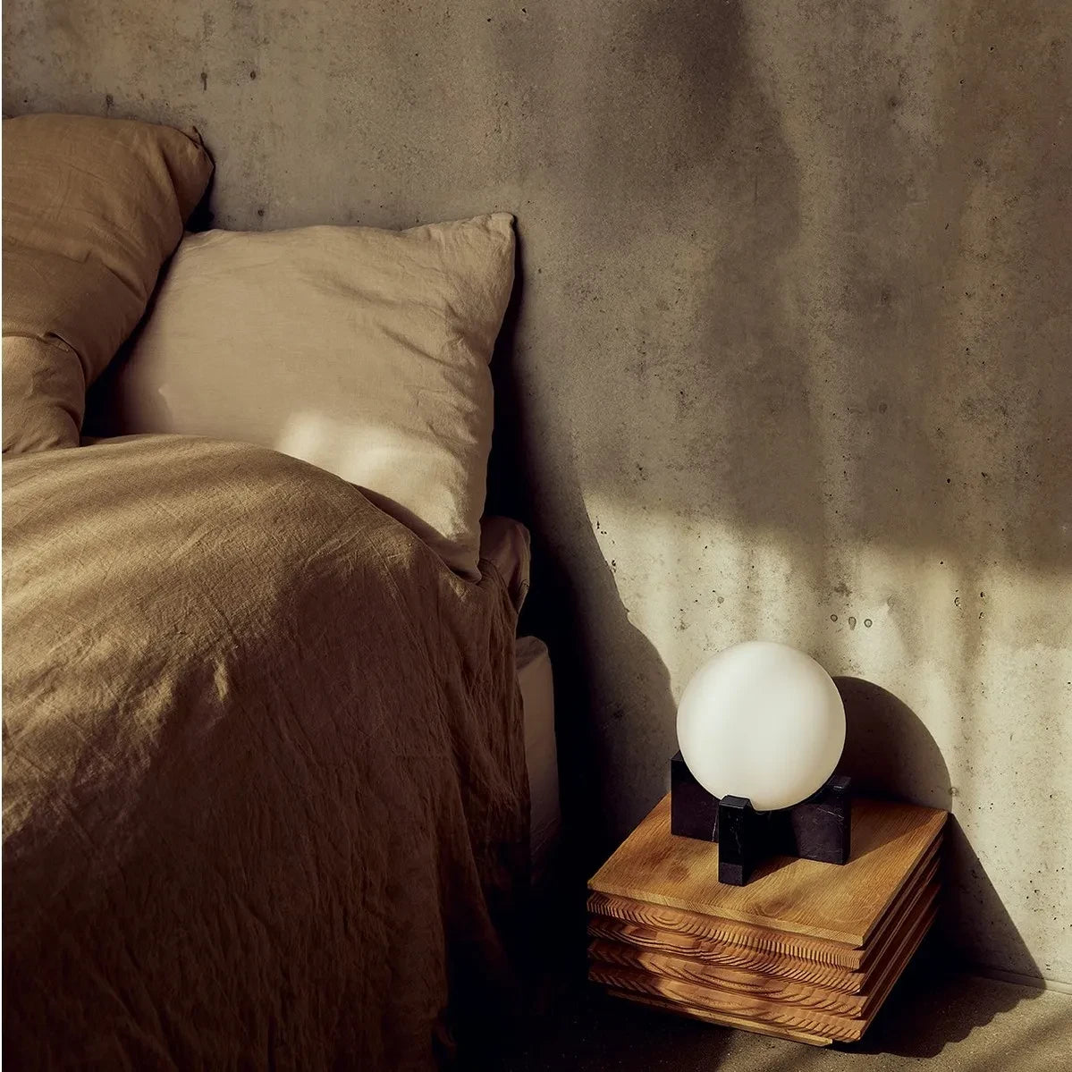 Frandsen - Hito Table Lamp and Wall Sconce, Toni Rie | Black