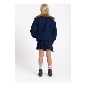 Finger in the nose - Aria Denim Aviator Jacket | Denim gross