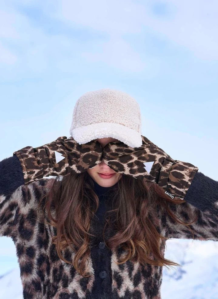 Molo - Mitzy Leopard glove | Brown