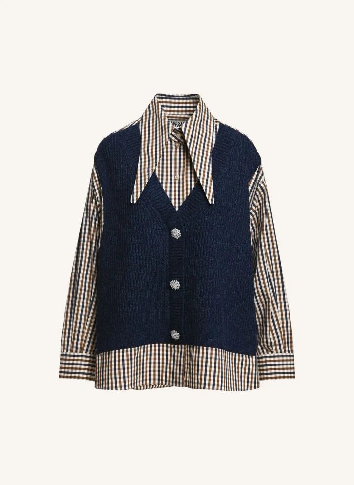 Essentiel Antwerp - Kute Mix Blouse | Grey