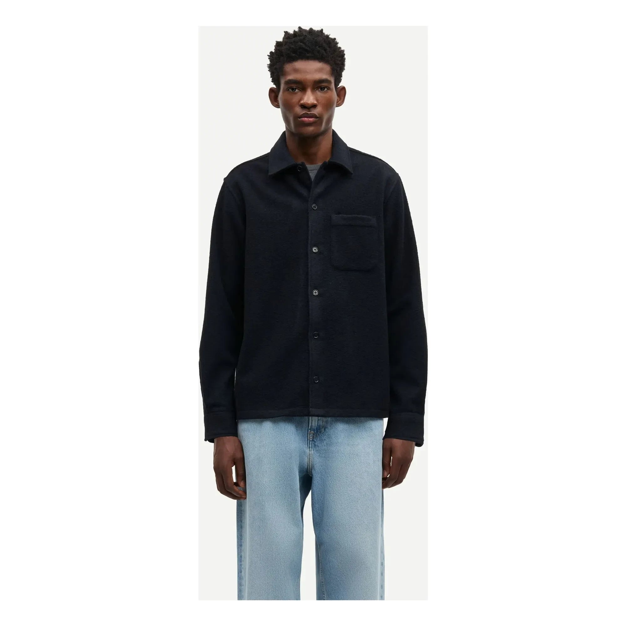 Samsoe Samsoe - Sadamon Overshirt | Dark Blue