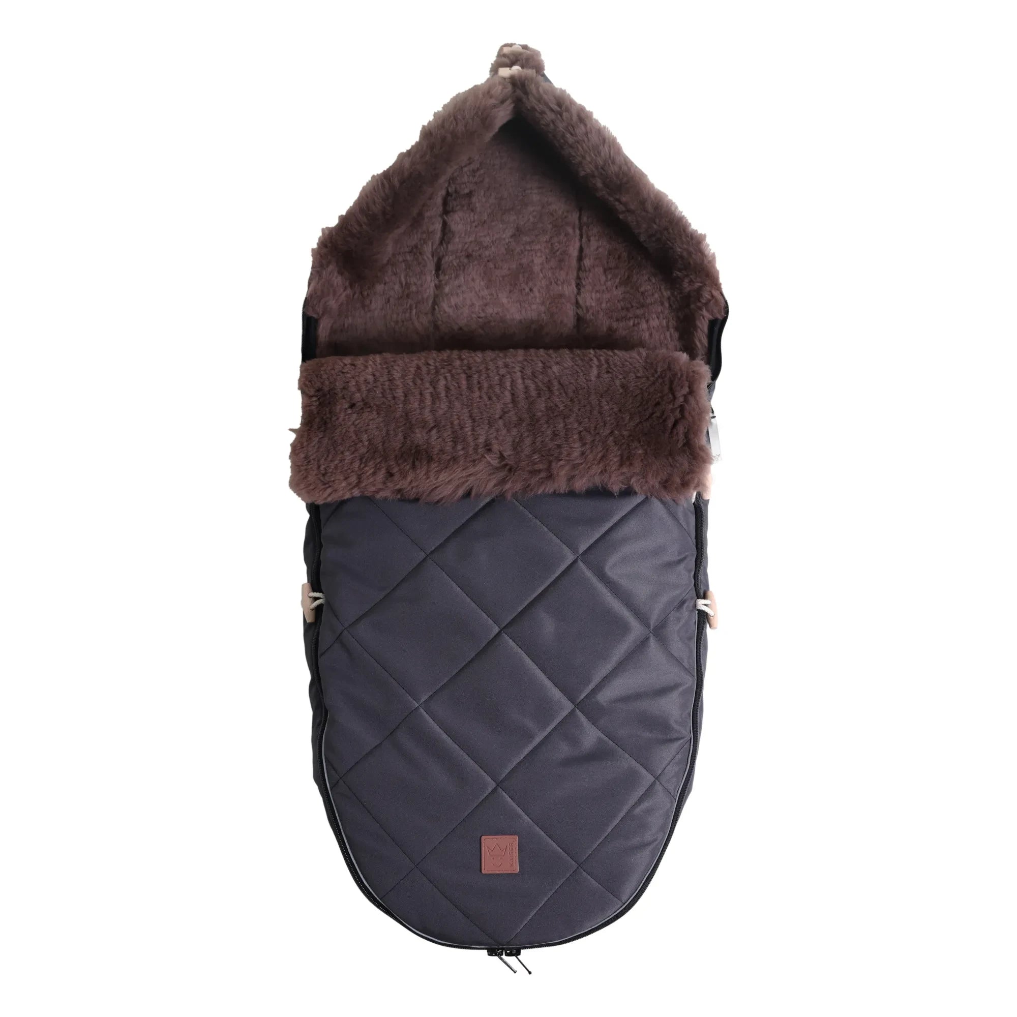 Kaiser - Lambskin Universal Foot Cover | Charcoal Gray