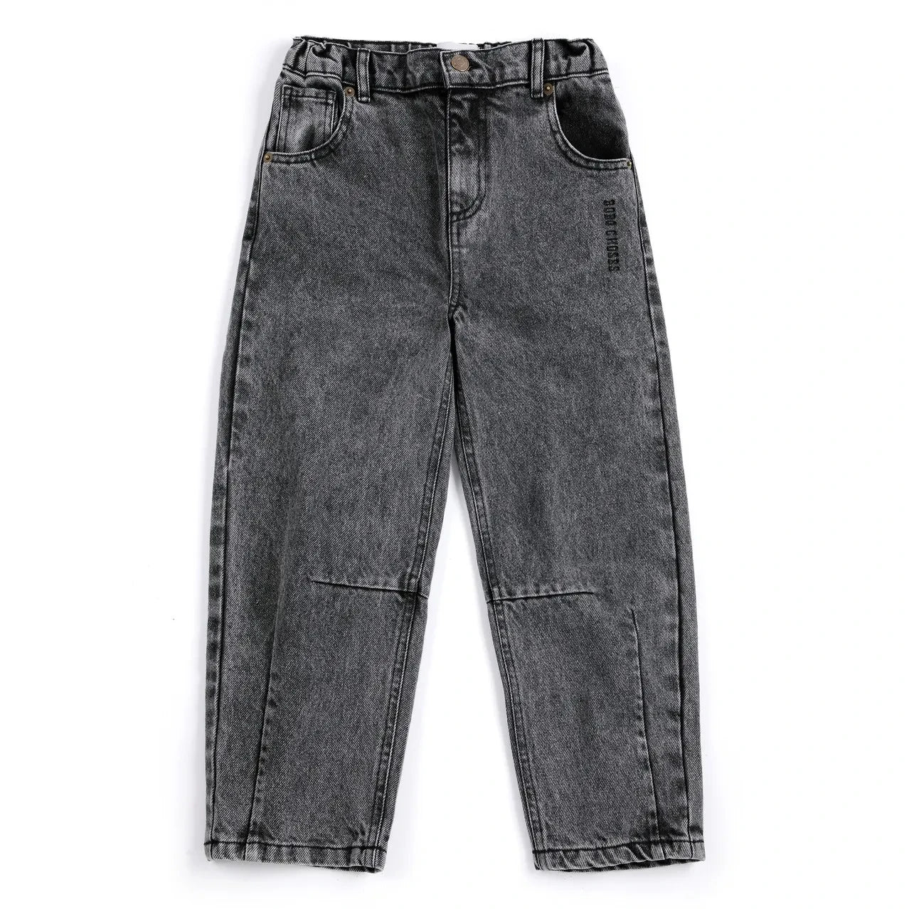 Bobo Choses - Washed Organic Cotton Jeans | Black