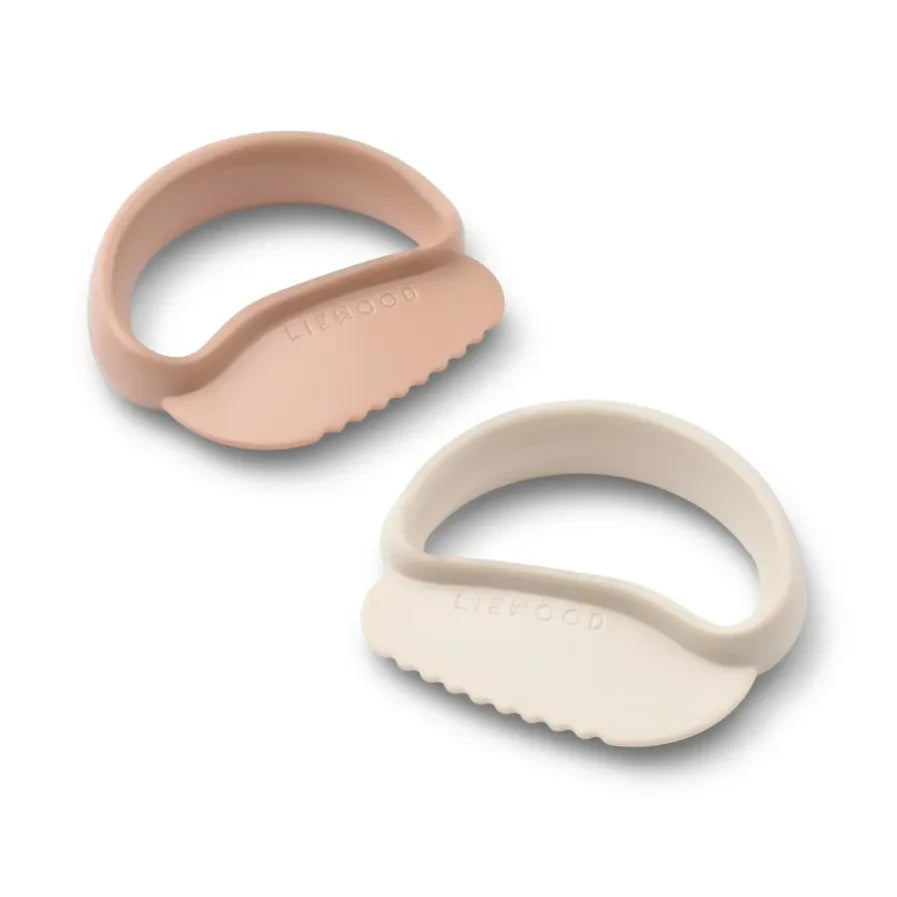 Liewood - Riven Training Knives - 2-piece Set | Pale Tuscany/Sandy