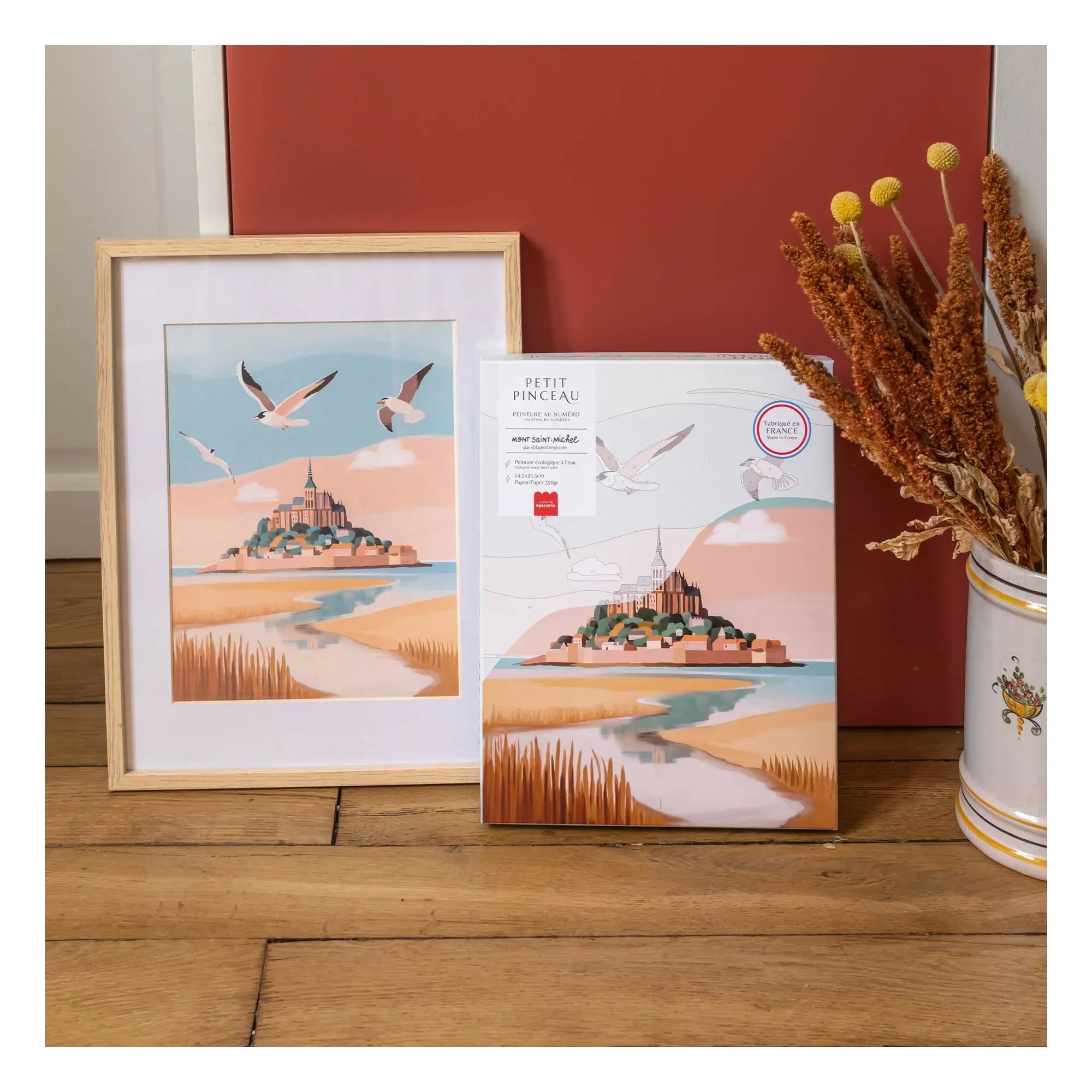 La Petite Épicerie - Numbered Coloring Set - Mont Saint-Michel by La Petite Épicerie