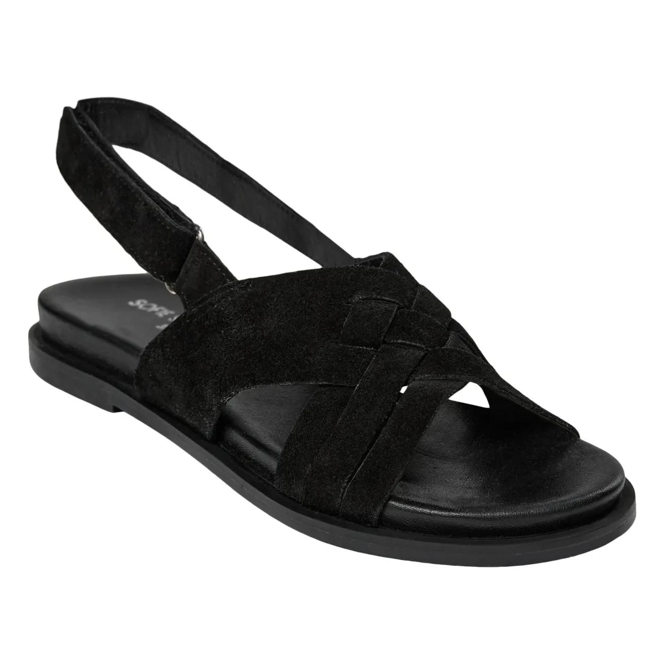 Sofie Schnoor - Suede Silasy sandals | Black