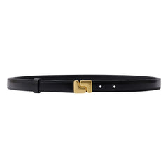 Soeur - Ninon Mini Leather Belt | Black
