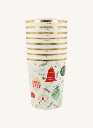 Meri Meri - Christmas Cups - Set of 8