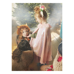 Meri Meri - Tulle Cape with Pul Payet and Magic Wand | Pink