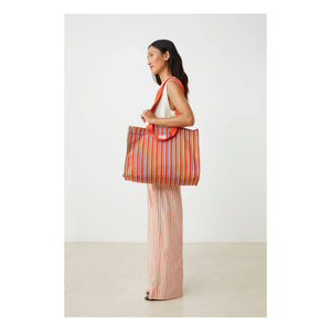 Moismont - Rome Shopping Bag N°46 Cotton | Coral