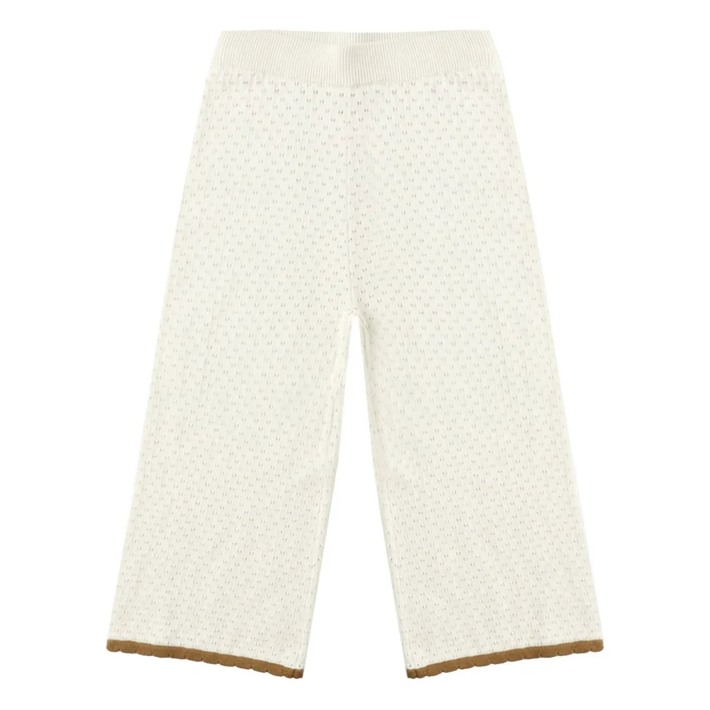 Rylee + Cru - Pointelle Pants | Ecru