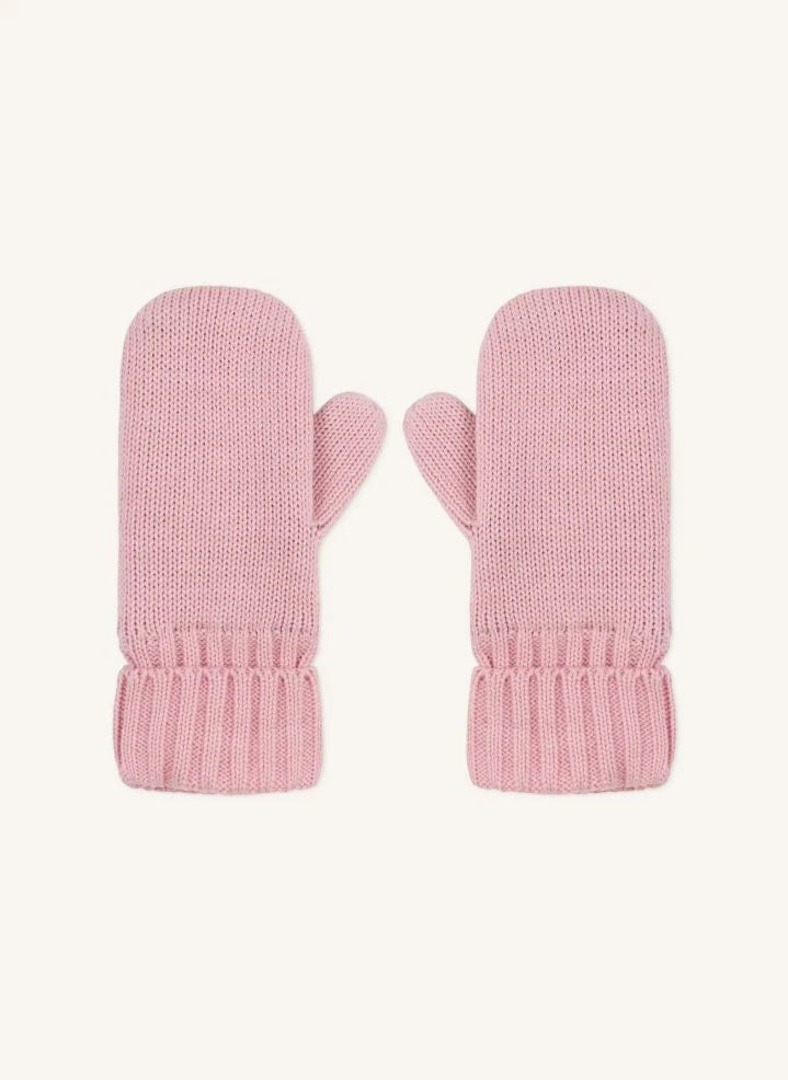 Petit Bateau - Knitted gloves | Pink
