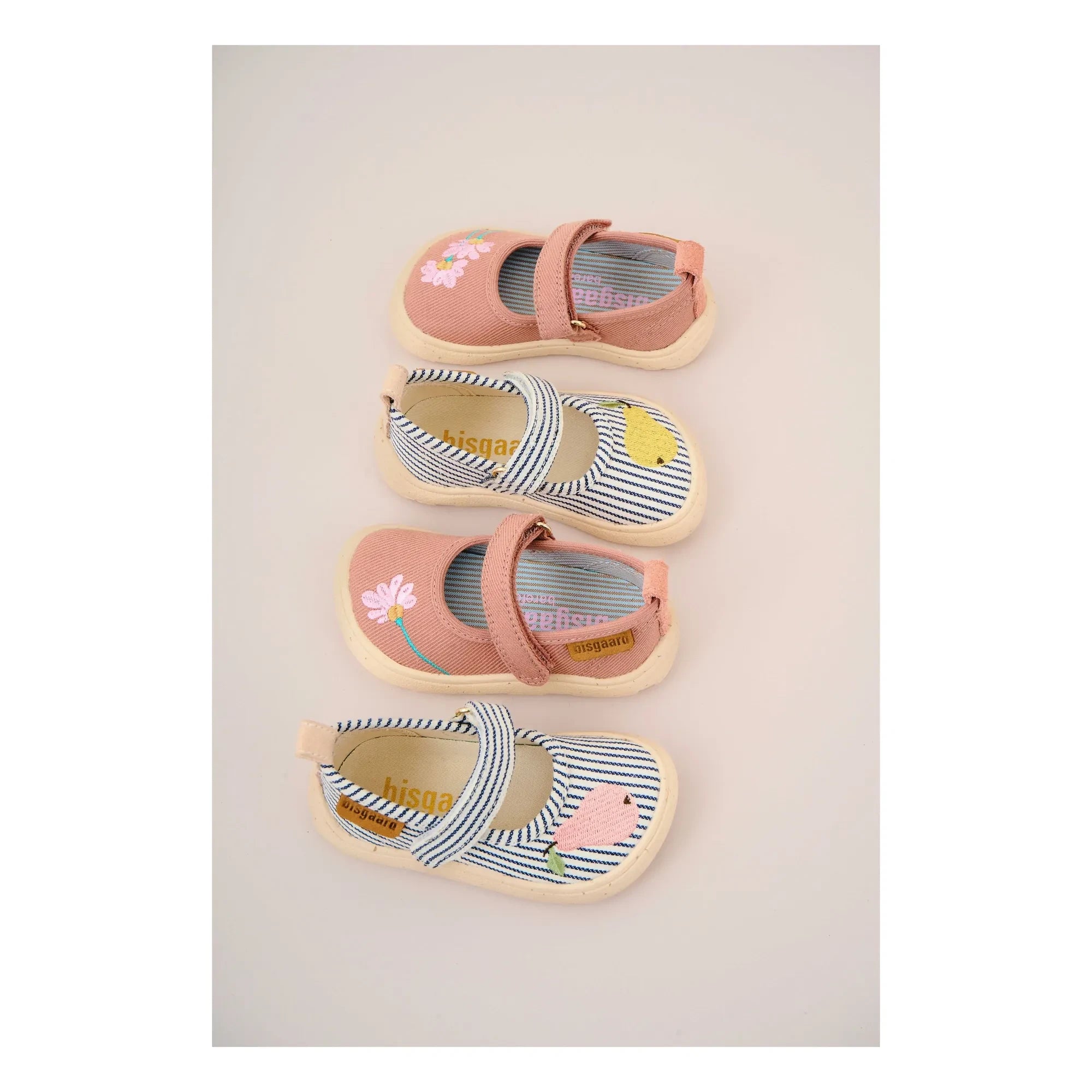 bisgaard - Floral Patterned Sandals | Dusty Pink