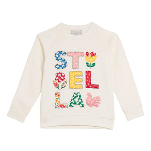 Stella McCartney Kids - Stella sweatshirt | Fildişi