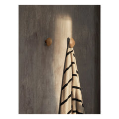 Ferm Living - Cairn Wooden Wall Hooks - Set of 2 | Light Oak
