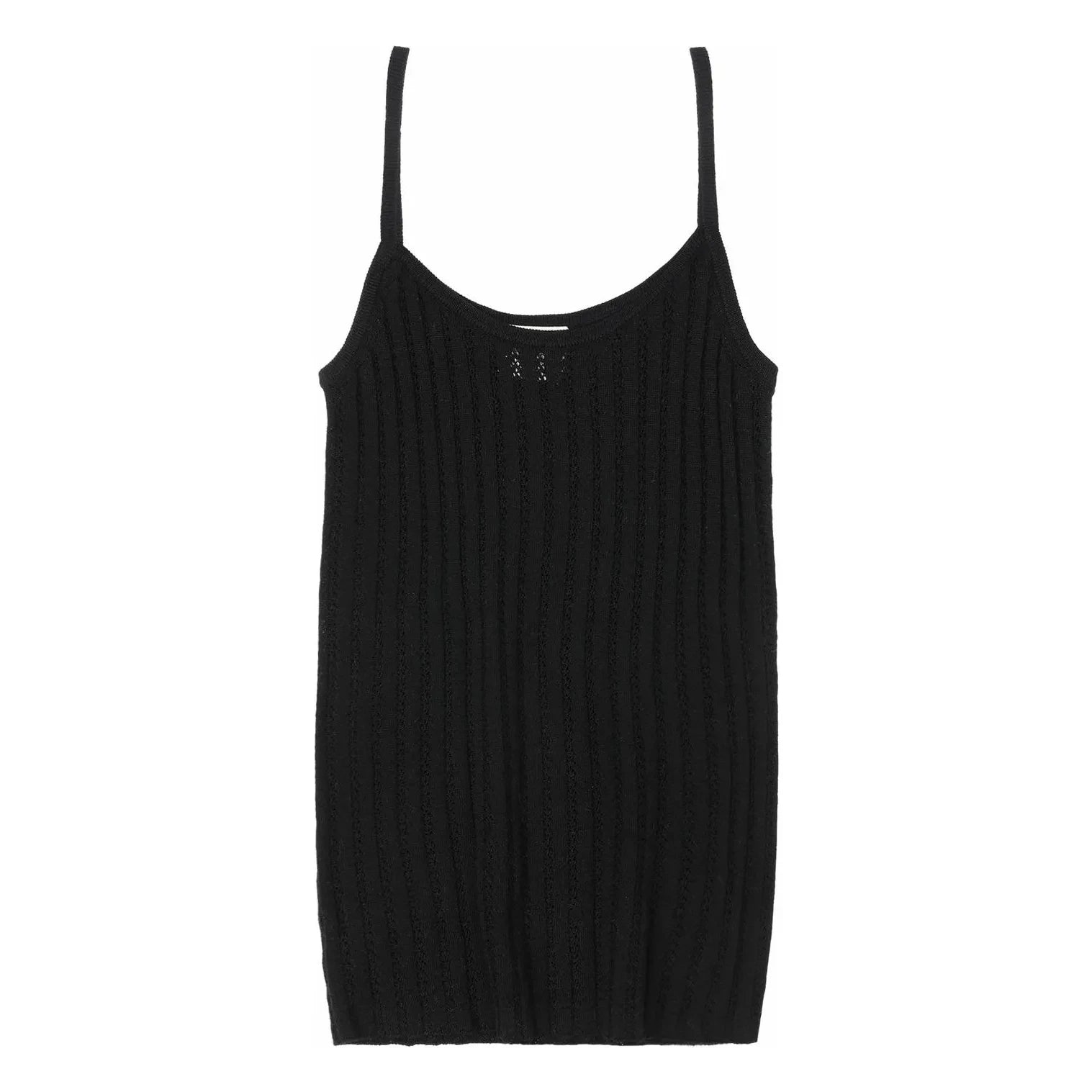 FUB - Merino Wool Tank Top - Women's Collection | Black