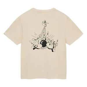 Anerkjendt - Akvillads Bowling T-shirt | Ivory