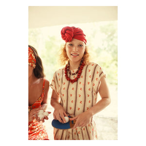 Sisters Department - Floral Pattern Sleeveless Blouse | Ecru