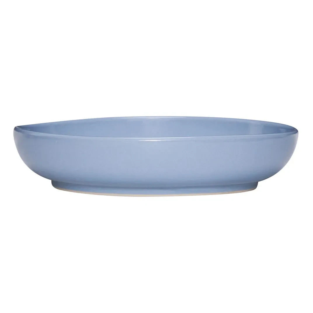 Hübsch - Amare plate | Light Blue