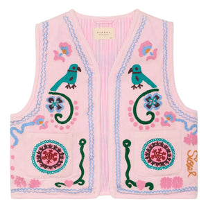SISSEL EDELBO - Caia Sleeveless Vest - Kids Collection | Pink
