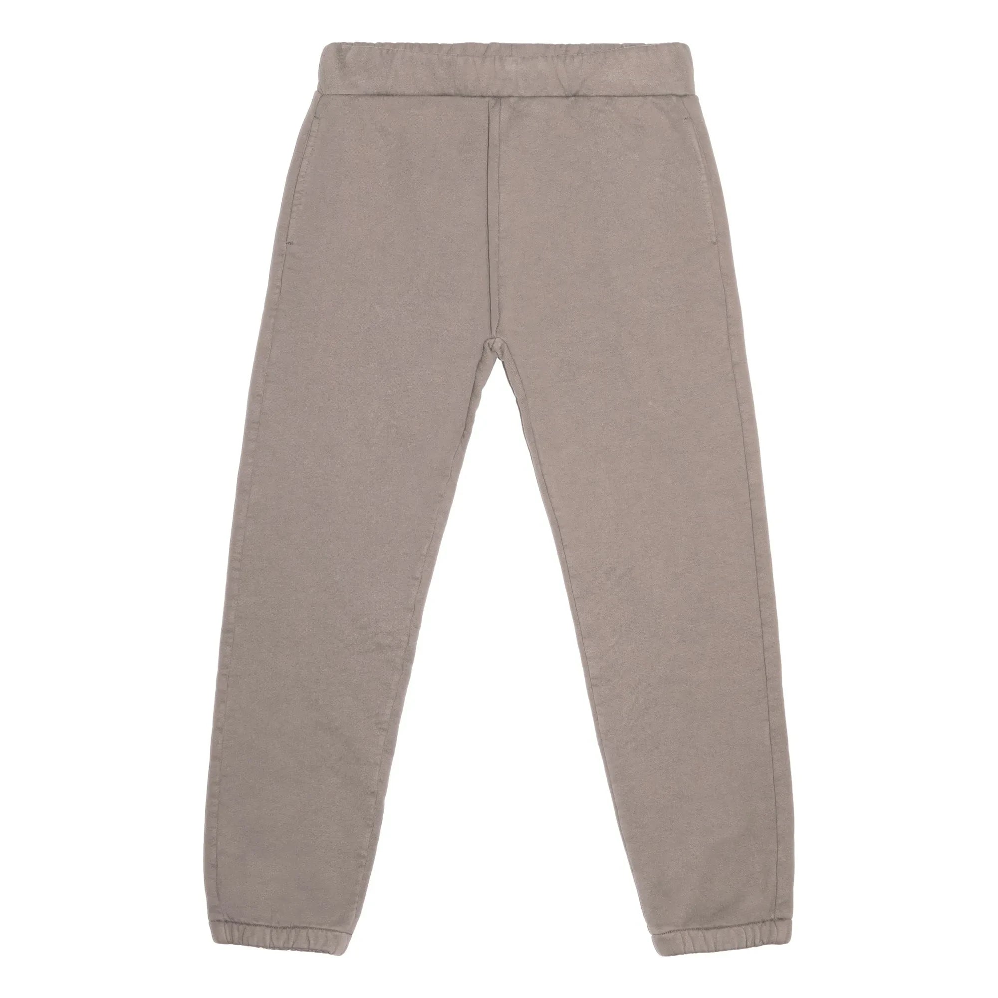 Smallable Kid - Kiwi Organic Cotton Jogger | Taupe Gray