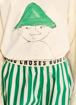 Bobo Choses - Bobo Choses Organic Cotton T-shirt and Pants Set | Green