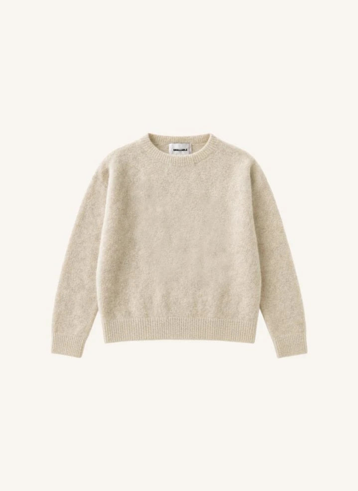 Smallable Woman - Bertille Alpaca Wool Sweater | Ecru