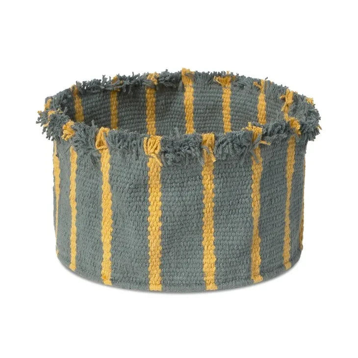Lorena Canals - Striped Basket | Blue