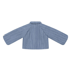 Donsje - Cyran Striped Jacket | Denim Blue