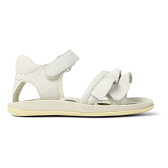 Camper - Bicho Baby Ruffle Sandals | White