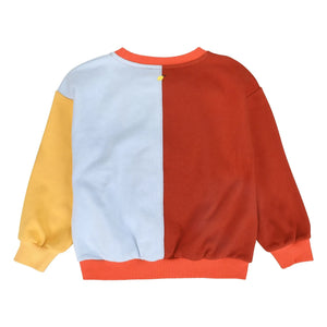 Sticky Lemon - Patch Detail Sticky Lemon Sweater | Orange Rouille
