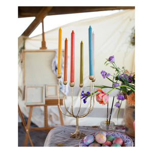 Doing Goods - Mystic Candle Holder | Gold Brown