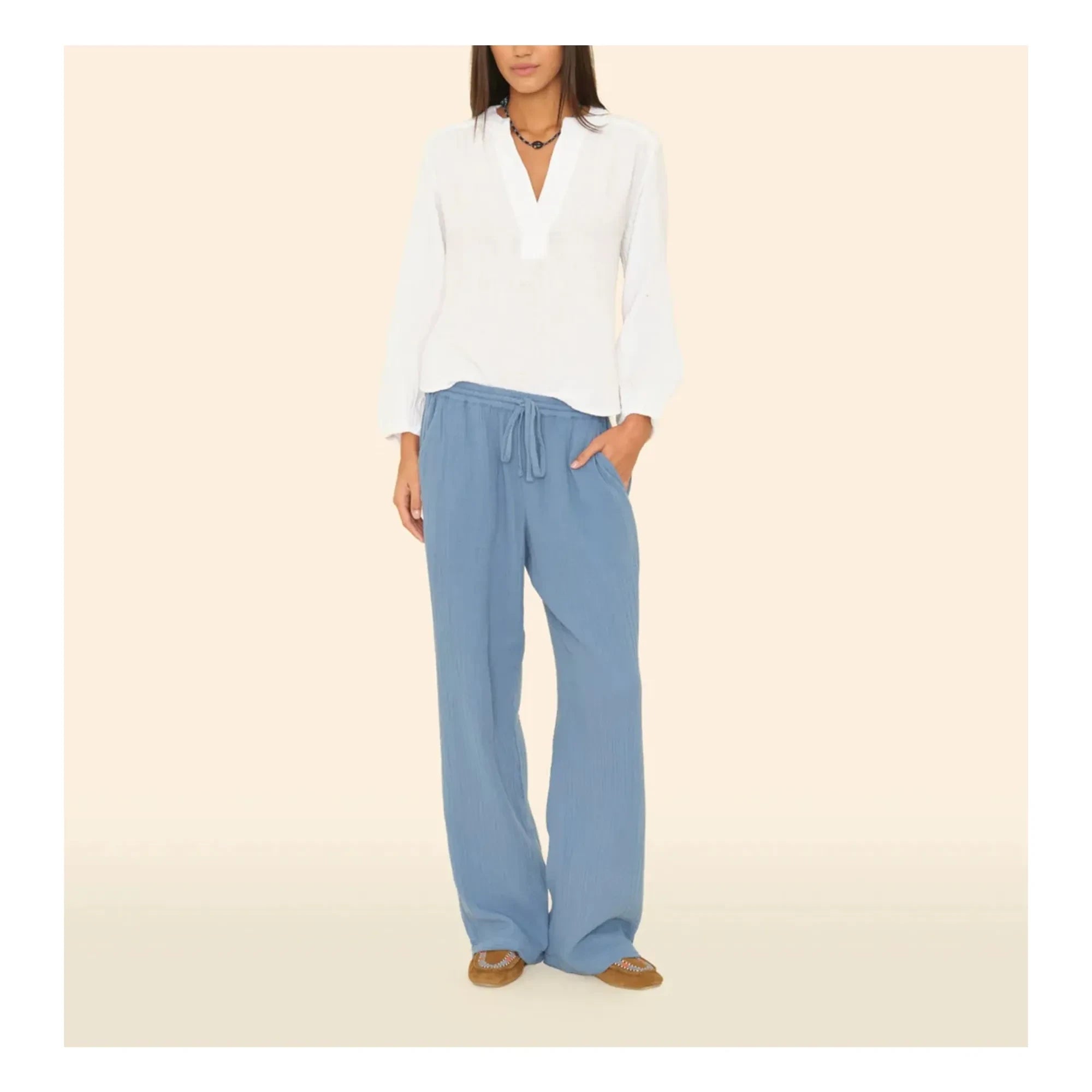 Xirena - Devon pants | Peacock blue