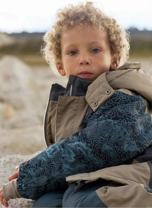 Wheat - Sneen Ski Jacket Made from Recycled Fibers | Sand