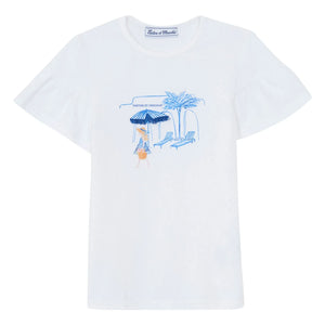 Tartine et Chocolat - Beach T-Shirt | Blue