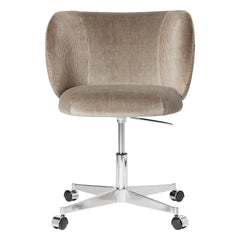 Ferm Living - Rico Velvet Office Chair | Gray