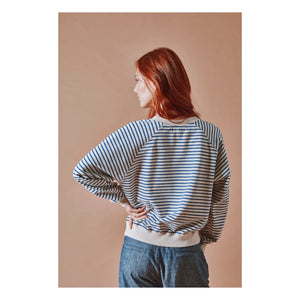Emile et Ida - Linen and cotton pants | Navy blue