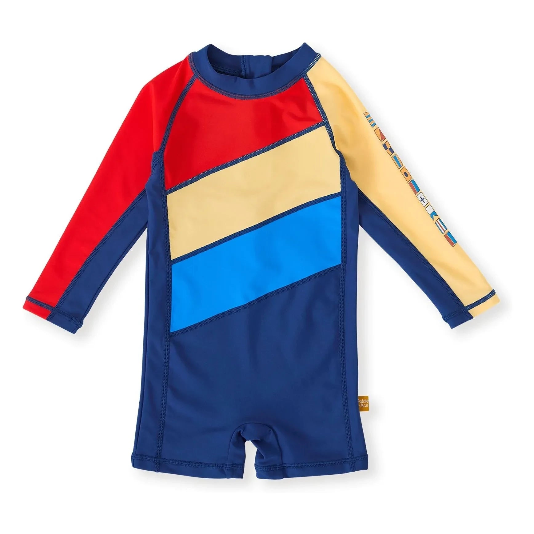 Goldie + Ace - Anti-UV Nautical Wetsuit | Navy Blue