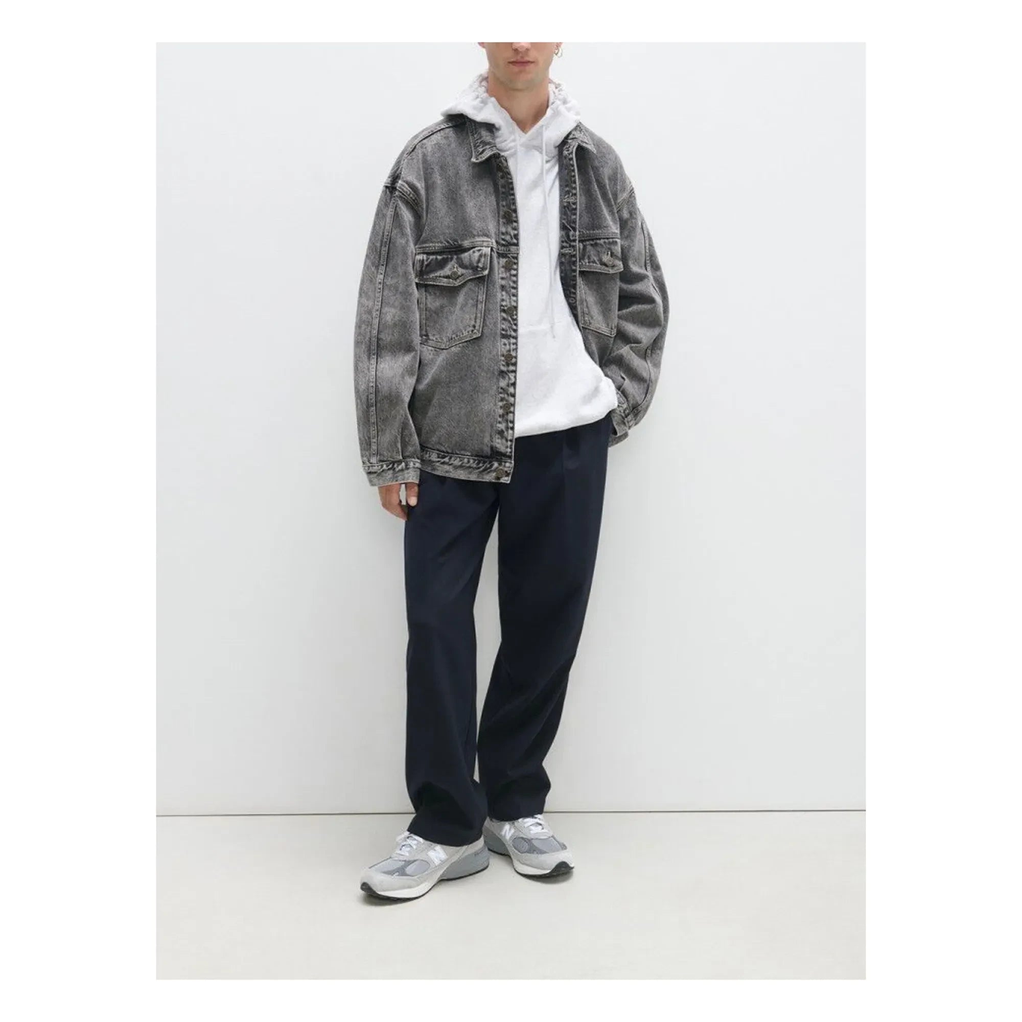 American Vintage - YopDay-B Pamuk ceketler | Koyu heather gri