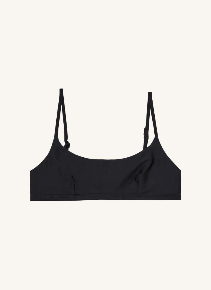 Matteau - Black Bikini Top