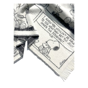 Maison Deux - Peanuts Scarf | Black