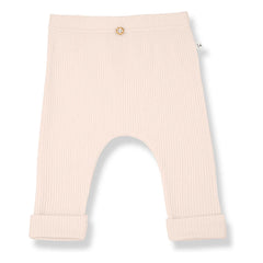 1+ in the family - Marcel Ribbed Leggings | Beige Pink
