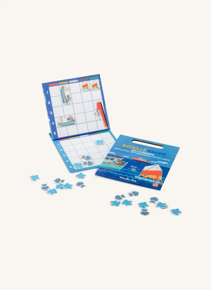 Moulin Roty - Battleship Magnetic Game - Today is Wednesday