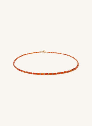 Camille Colette Studio - Baia Reddish Brown Necklace | Multicolor