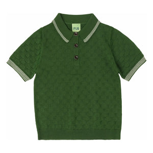 FUB - Polo MC Merino Wool | Green
